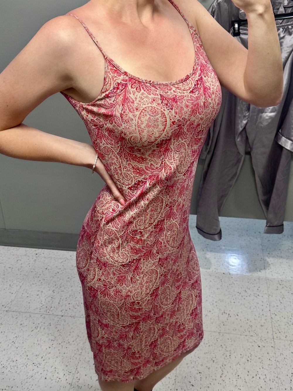 Y2K Carrie Bradshaw Ann Taylor Slip Dress 100% rayon